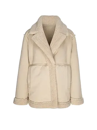OPUS | Wendejacke in Felloptik HENOLA | beige